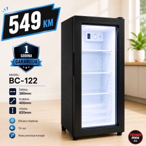 Rashladna vitrina za pice i kolace BC 122